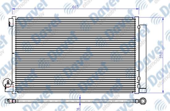 ORIS COP134016 Klima Radyatoru Kondenser Brazing Opel Insignia 1.6i-2.0 Cdti 08-> 666×392x16 At/Mt Sanzuman